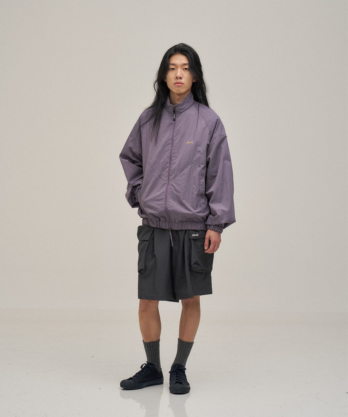 르티그레(LE TIGRE) Flow windbreaker Jacket (Lavendar)