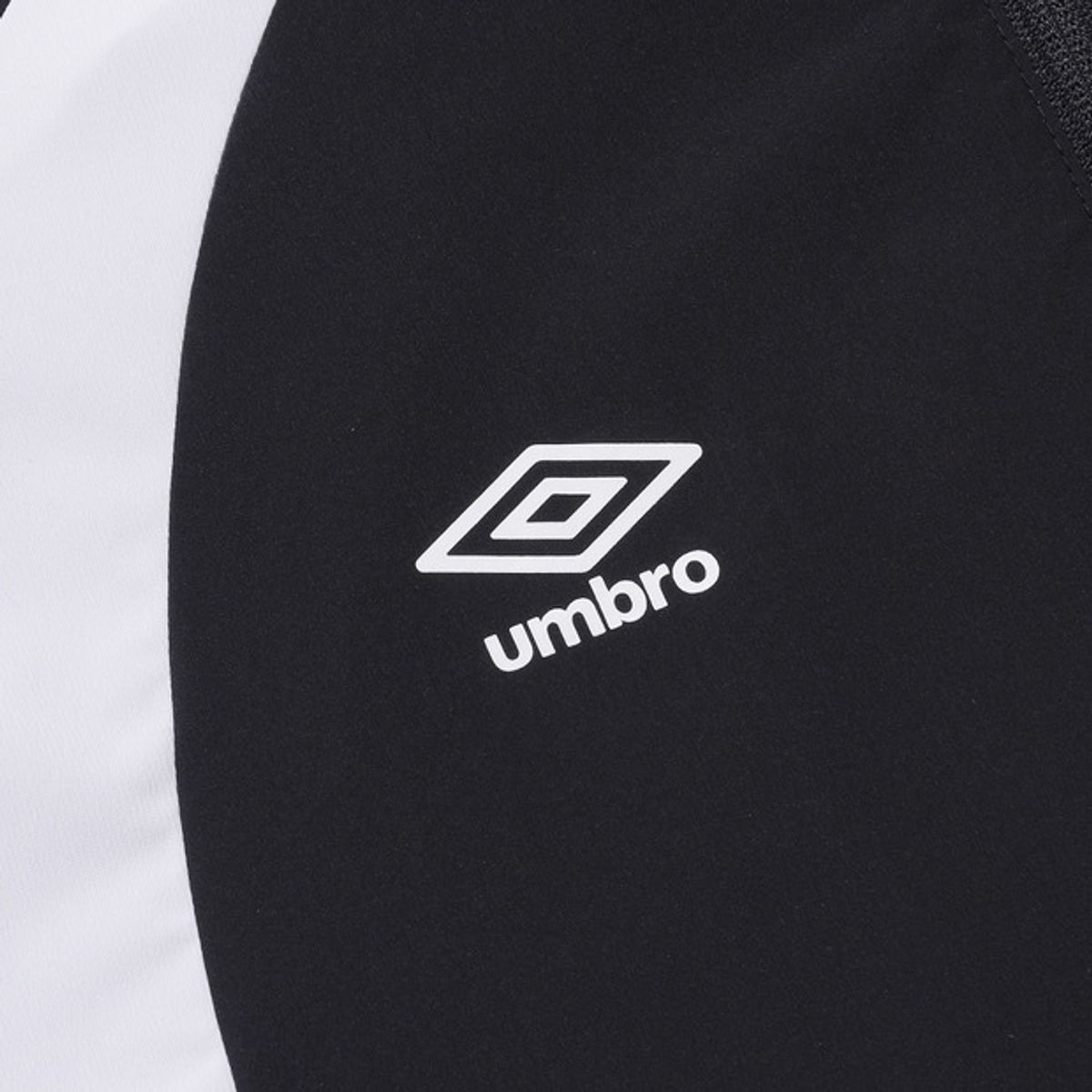 엄브로(UMBRO) 더블컷 반팔 스탠넥 아노락 블랙(UQ221SWT54)
