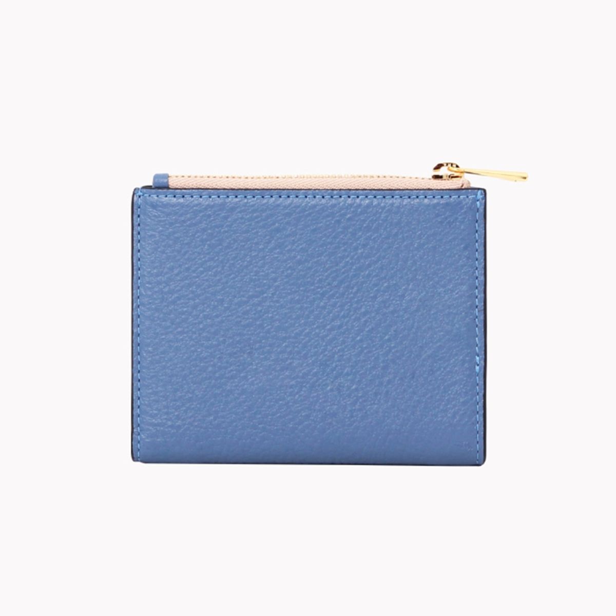 마뜨(MATT) Mini cowhide wallet - blue