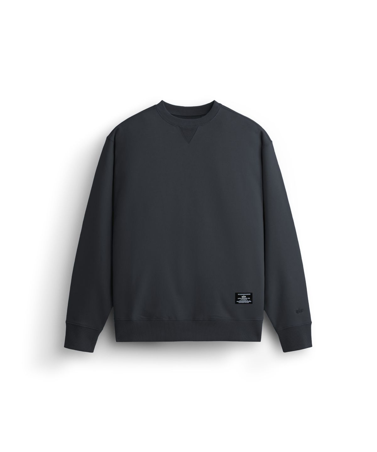 알파 인더스트리(ALPHA INDUSTRIES) 에센셜 프렌치 테리 크루넥 GEN II 블랙