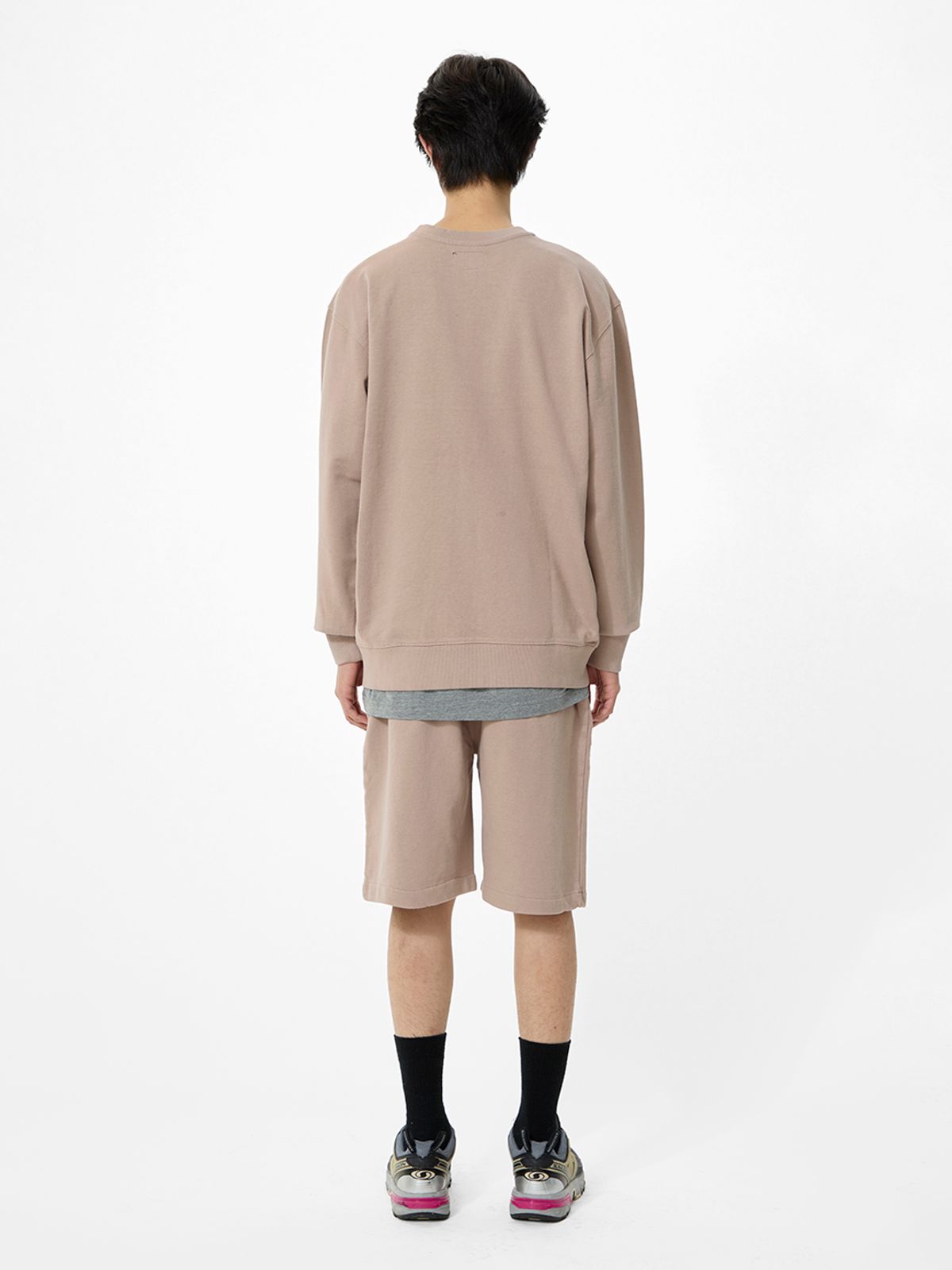 알파 인더스트리(ALPHA INDUSTRIES) 에센셜 프렌치 테리 크루넥 GEN II 아틀라스 카키