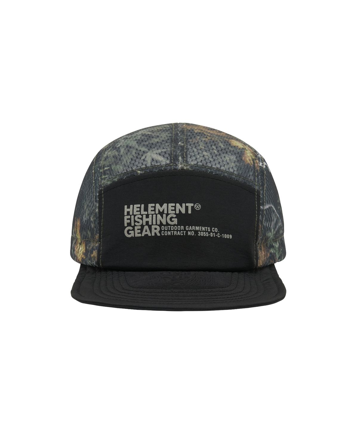 힐리먼트(HELEMENT) 리얼 카모 캠프캡 (CAMO BLACK)