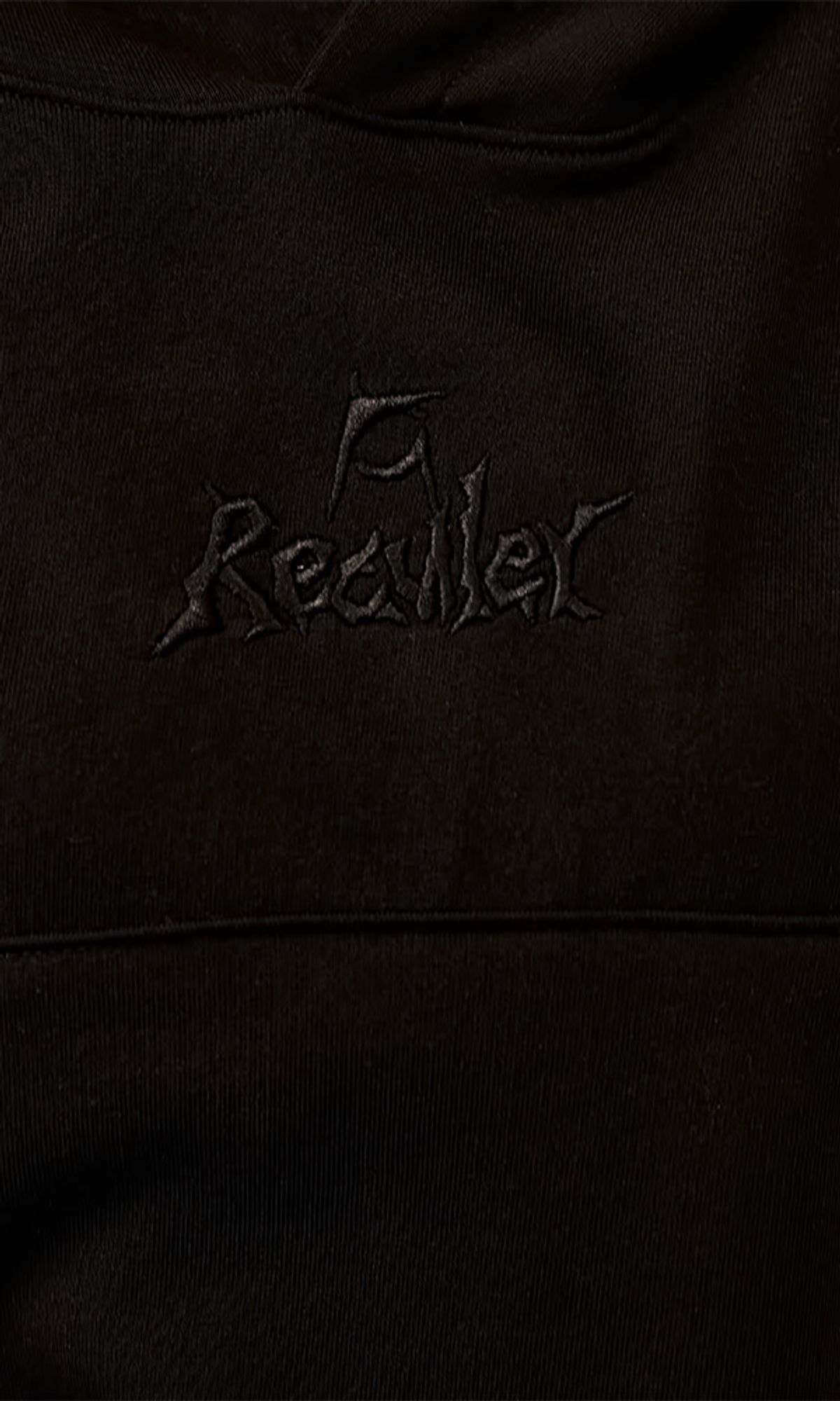 레큘리(RECULER) Layered Hoodie Black