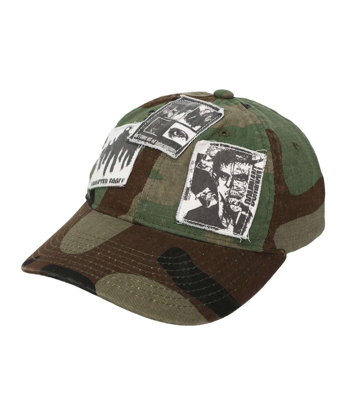 도미넌트(DOMINANT) Distressed Patch Cap_Camo