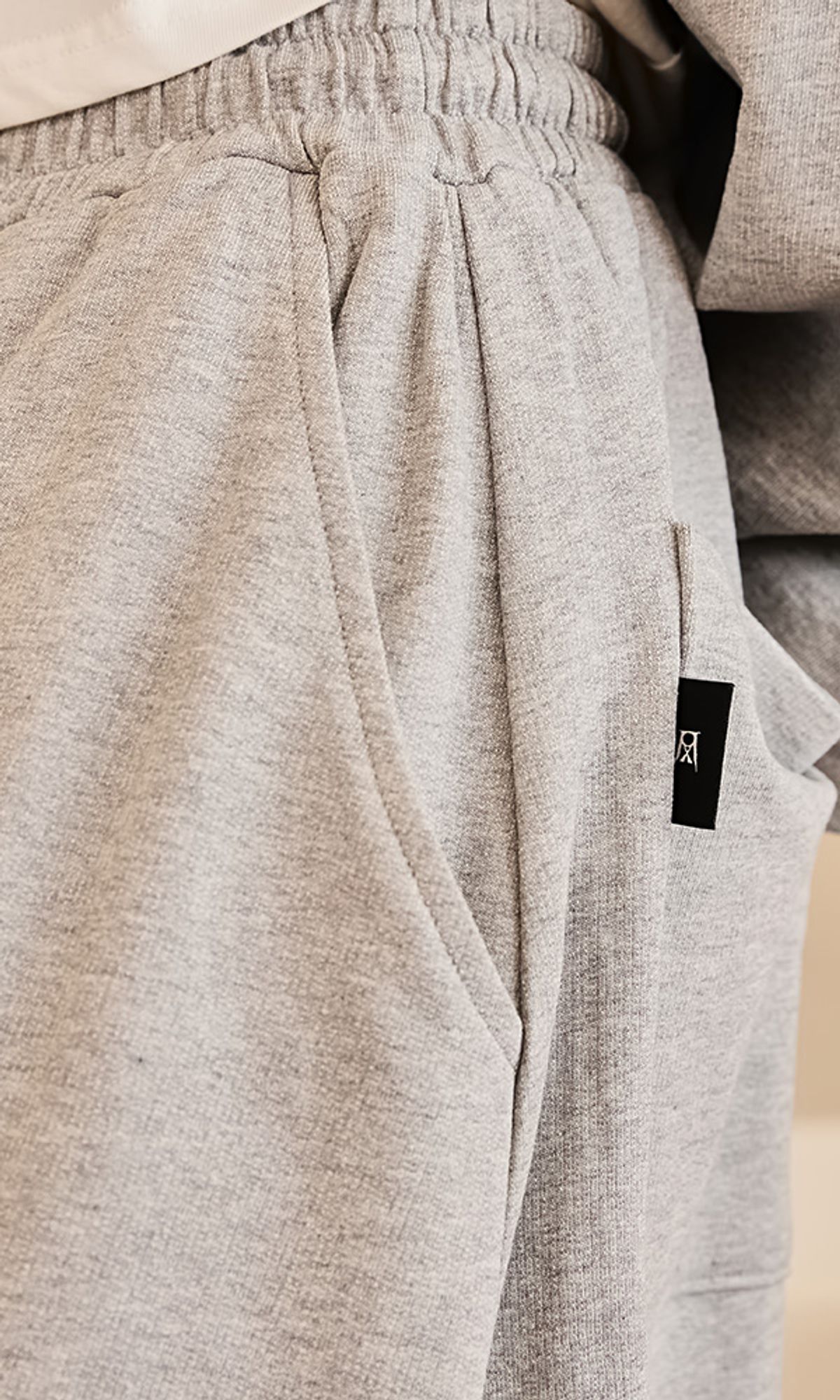 레큘리(RECULER) Sweat skirt pants Gray