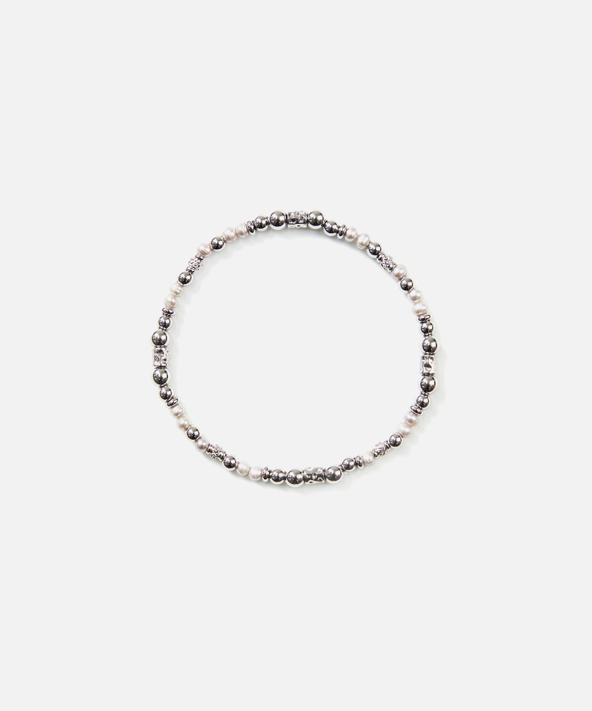 드로우핏(DRAW FIT) 엠버 그레이 브레이슬릿 [SILVER]