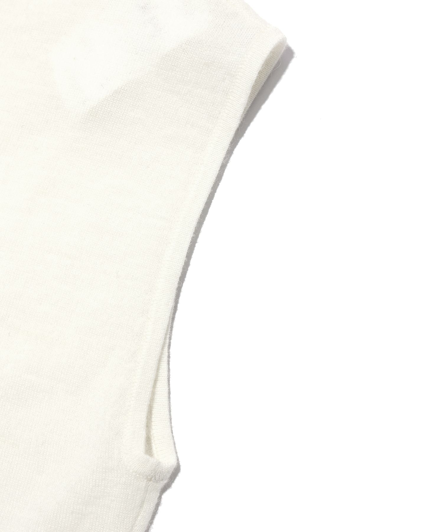 Tシャツ・カットソー [YOUHEE] BASIC TURTLENECK SLEVELESS KNIT IVORY MUSINSA | YOUHEE BASIC TURTLENECK SLEVELESS KNIT IVORY