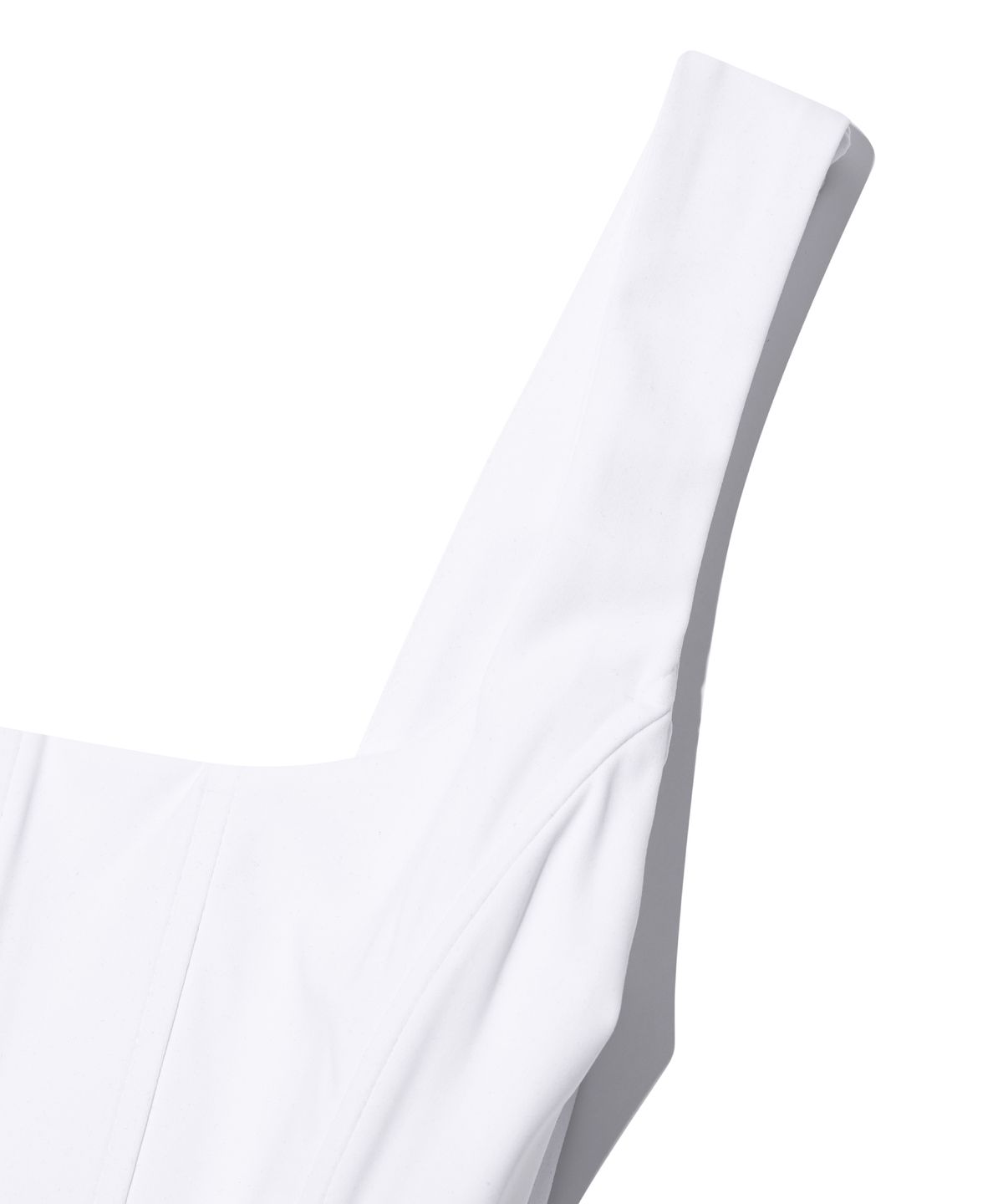 유희(YOUHEE) BASIC CORSET DRESS WHITE