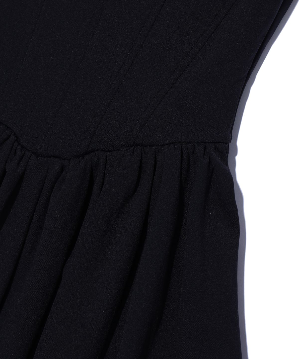 유희(YOUHEE) BASIC CORSET DRESS BLACK