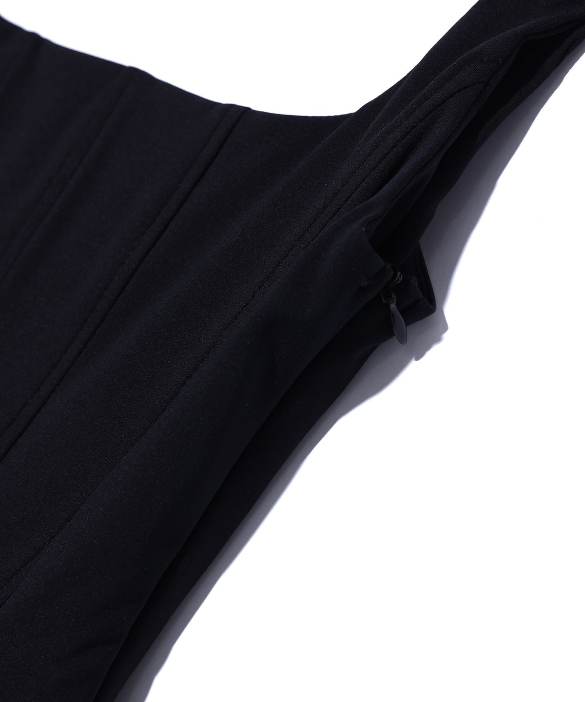 유희(YOUHEE) BASIC CORSET DRESS BLACK