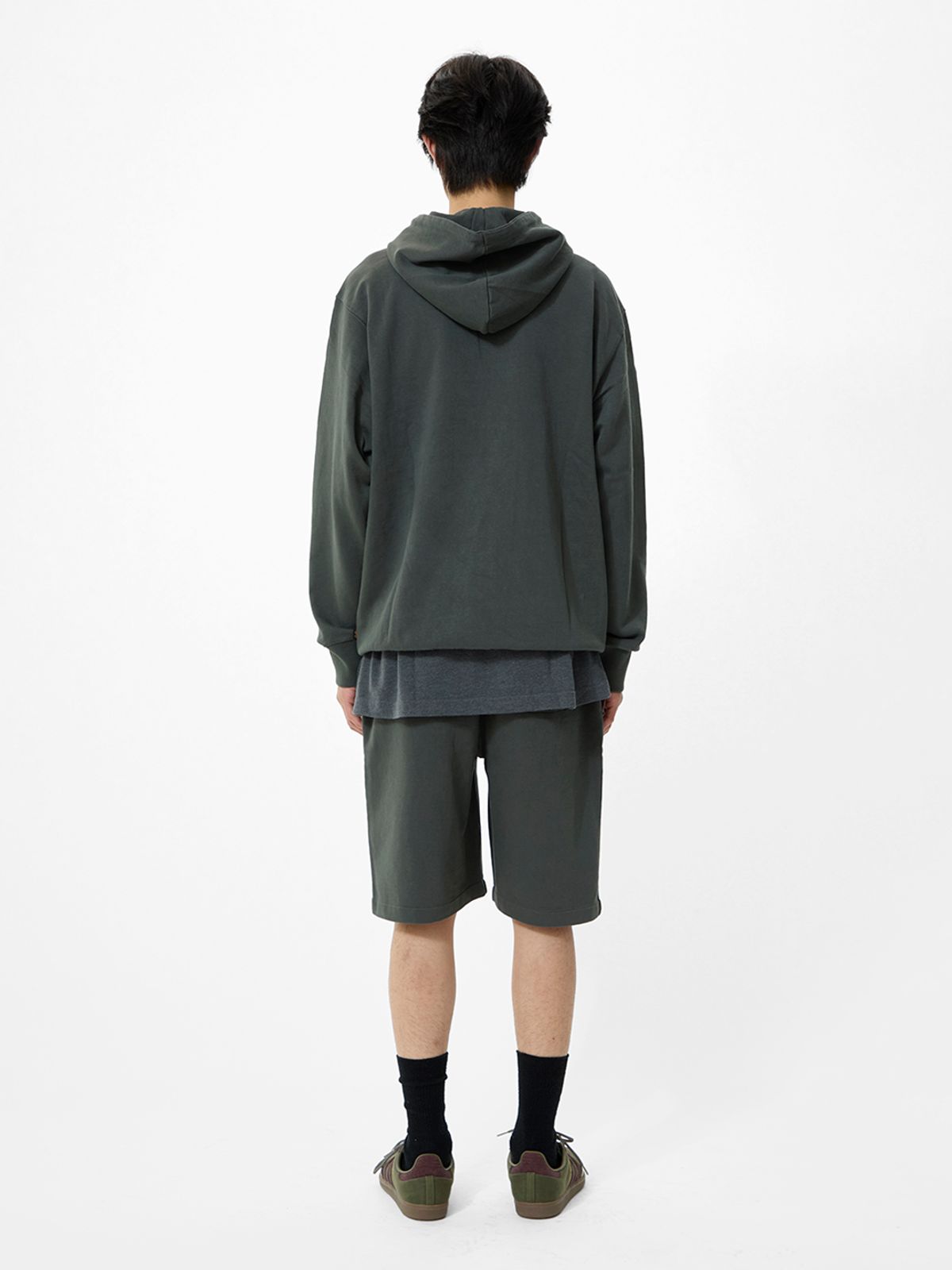알파 인더스트리(ALPHA INDUSTRIES) 에센셜 프렌치 테리 쇼츠 차콜