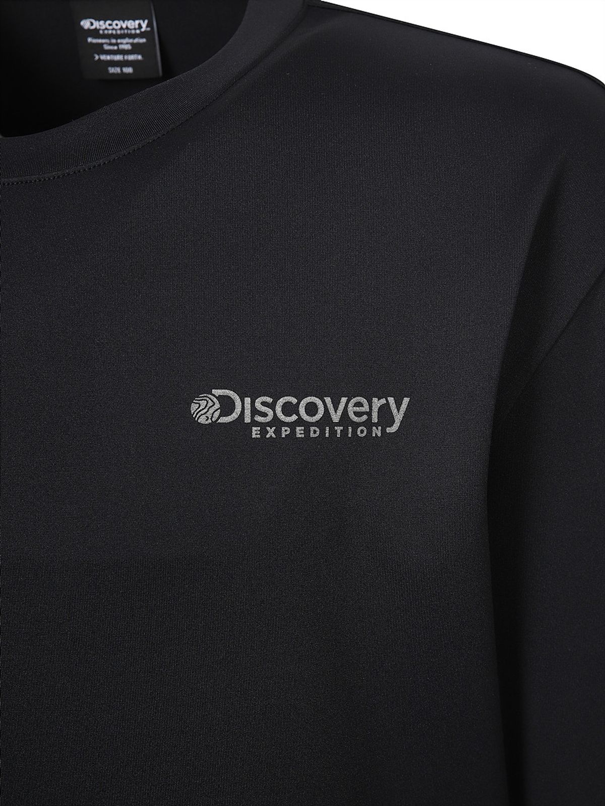 디스커버리 익스페디션(DISCOVERY EXPEDITION) 프레시벤트 남성 백그래픽 긴팔 워터티셔츠 (BLACK)