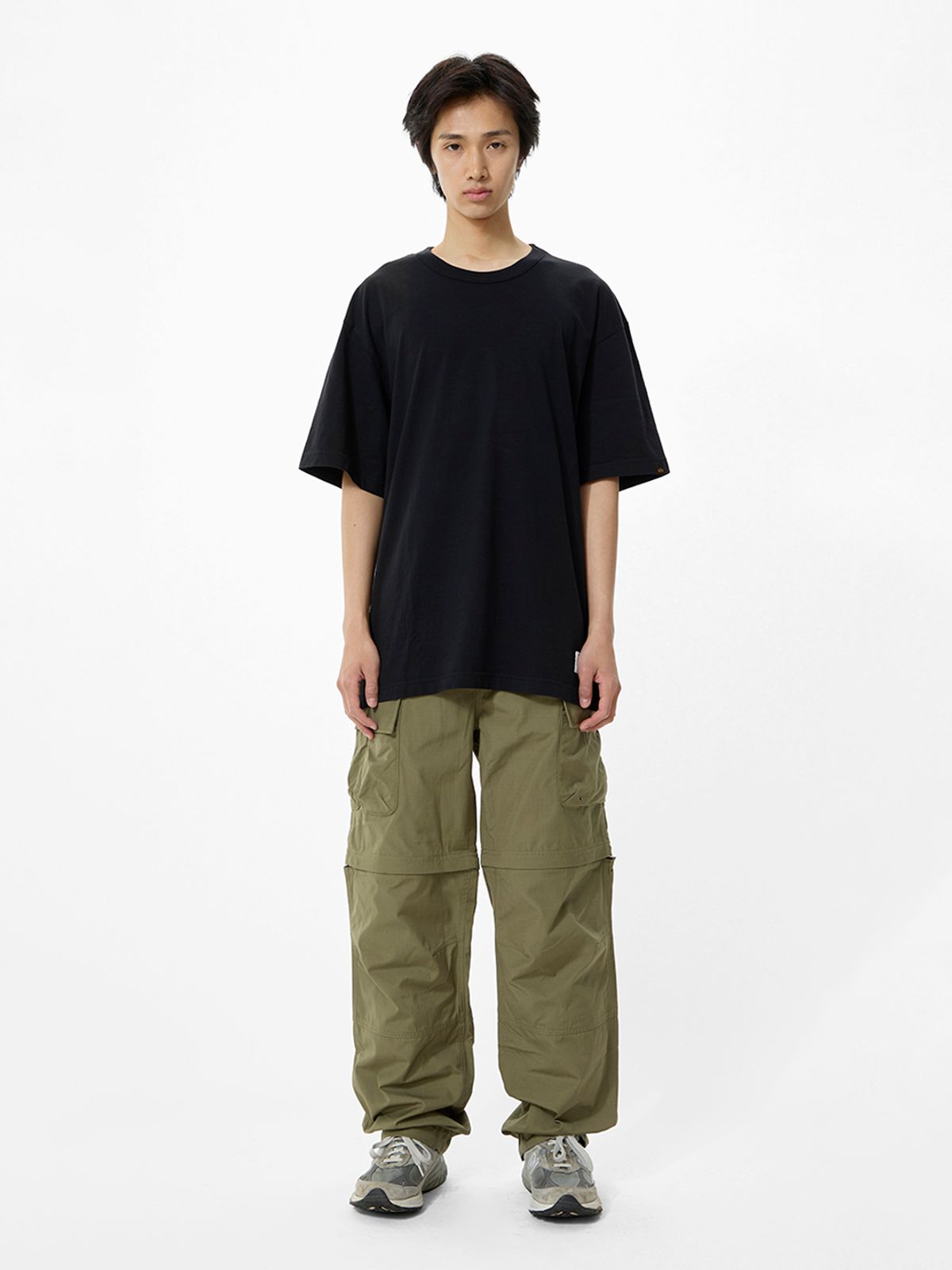 알파 인더스트리(ALPHA INDUSTRIES) 에센셜 릴랙스드 티 블랙
