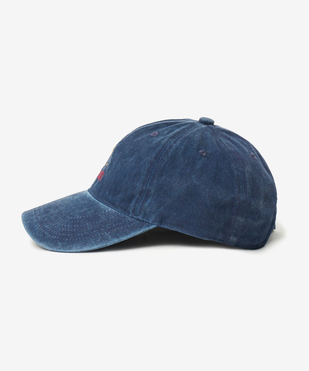 브이투(VTWO) 우드스탁 스톤 워시드 볼캡 (NAVY)