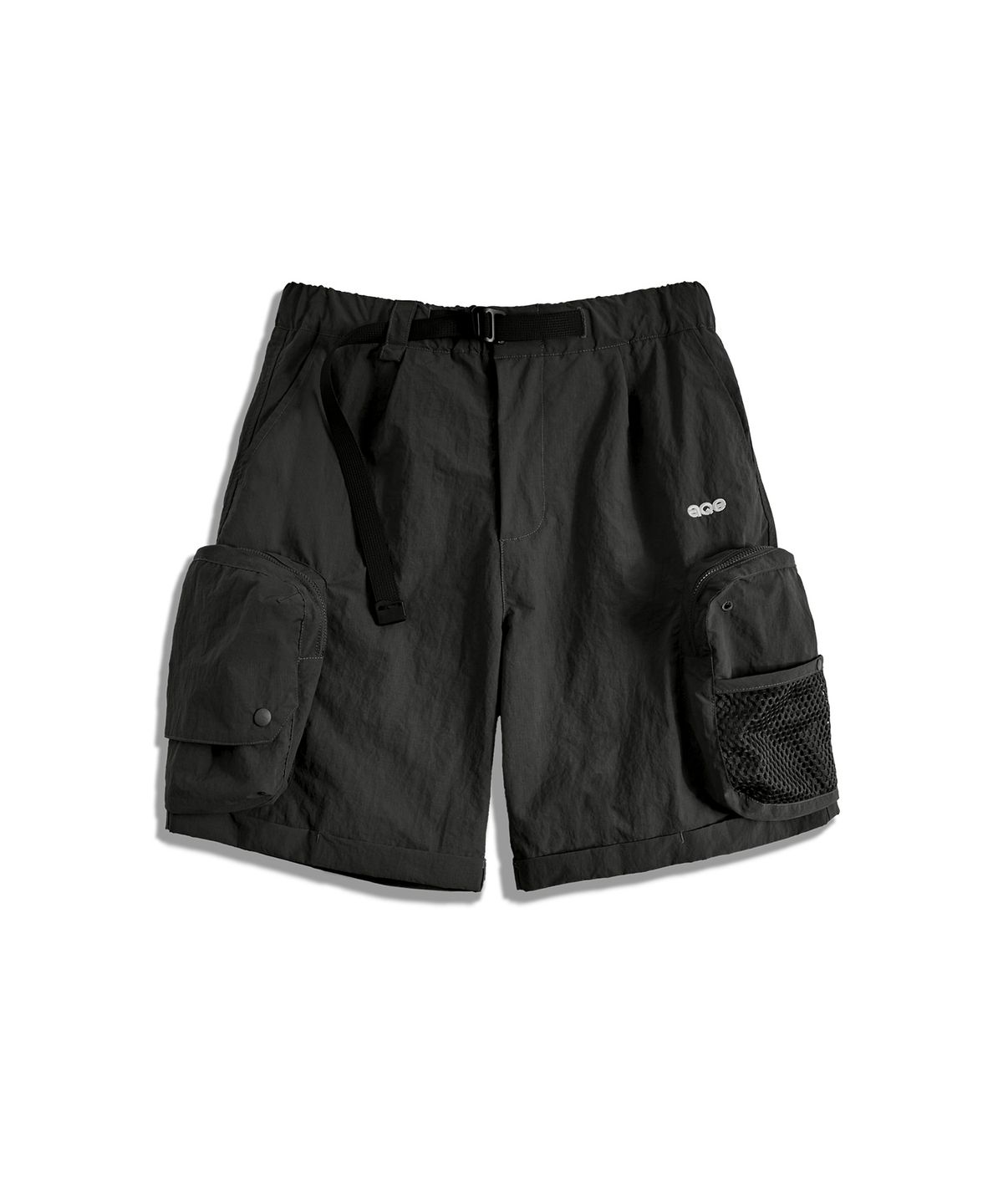 플루크(FLUKE) aqe 빅 메쉬 더블 카고 팬츠  블랙 FSP119