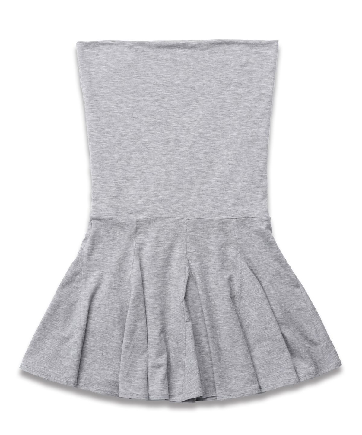 도프셉(DOFFSEPT) Frill Top and Skirt in Grey