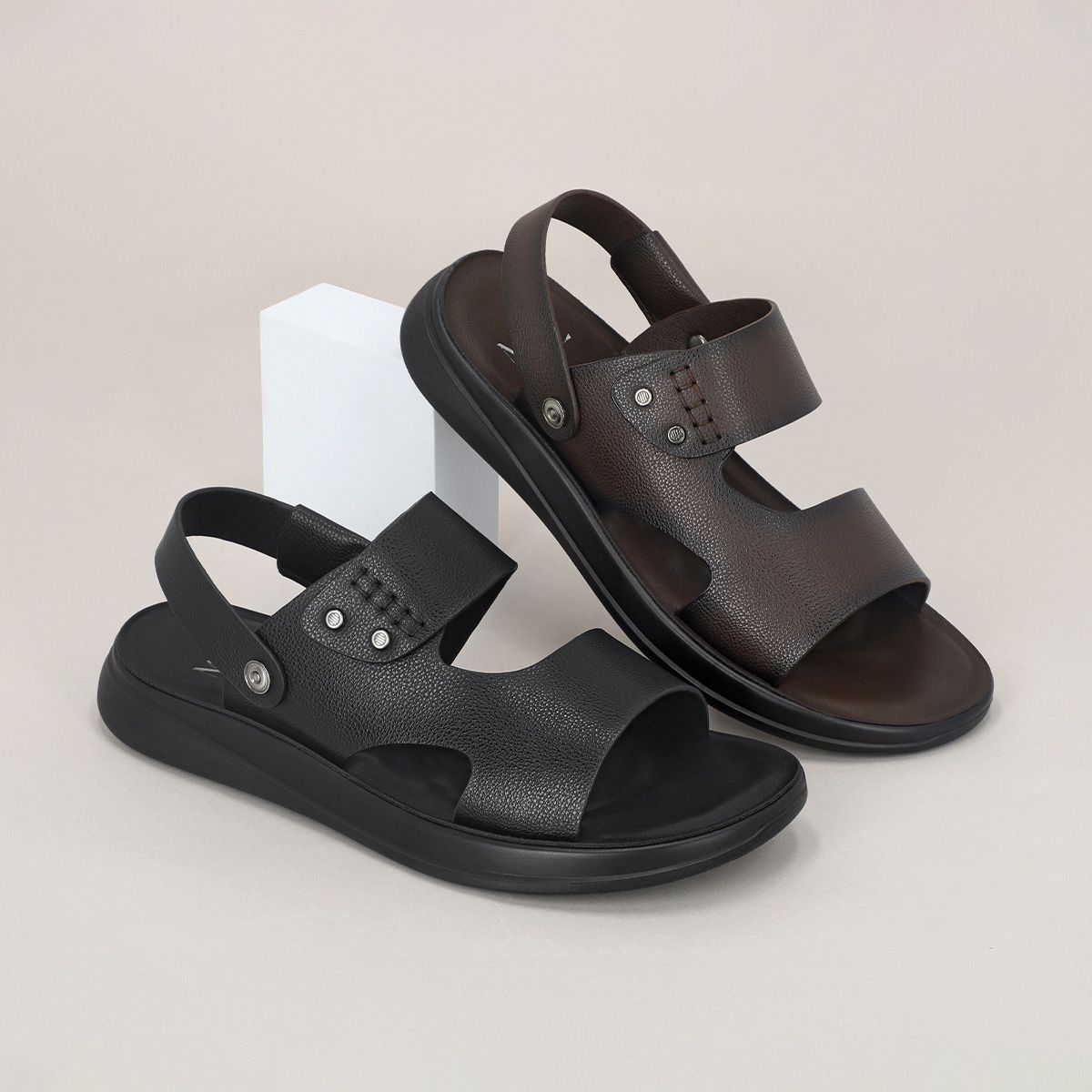 엘칸토(ELCANTO) 마쯔 남성 투웨이 샌들 2.5cm LCMW24M526