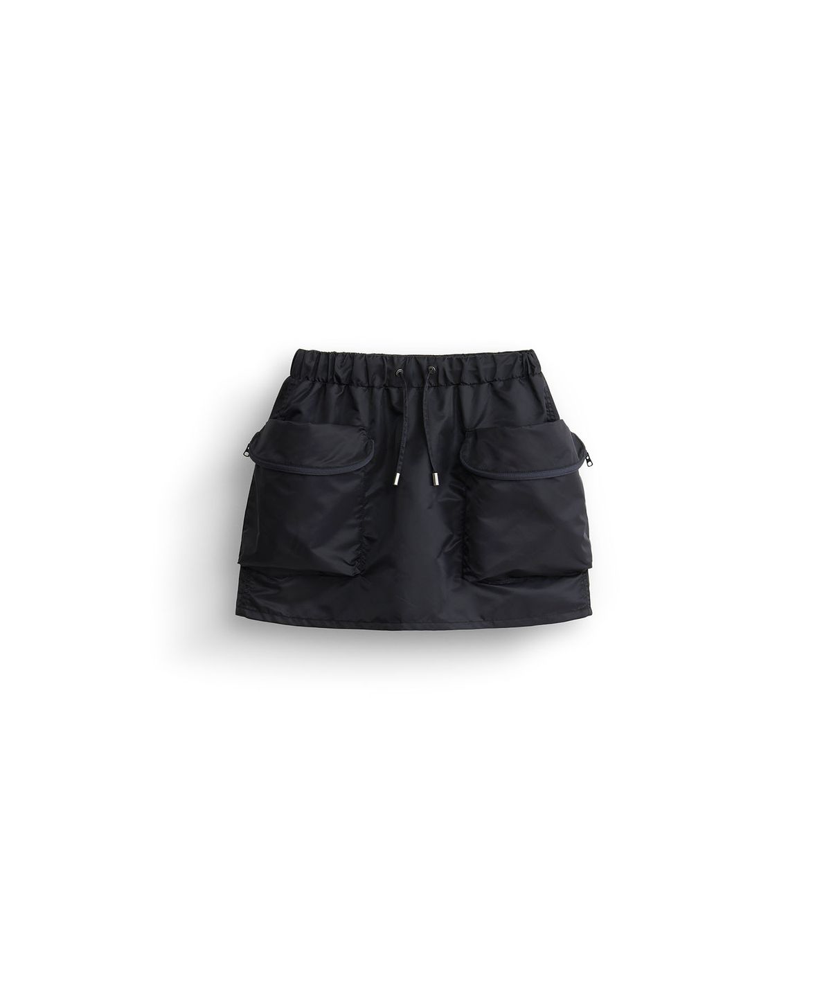 알파 인더스트리(ALPHA INDUSTRIES) 플라이트 나일론 미니 스커트 블랙