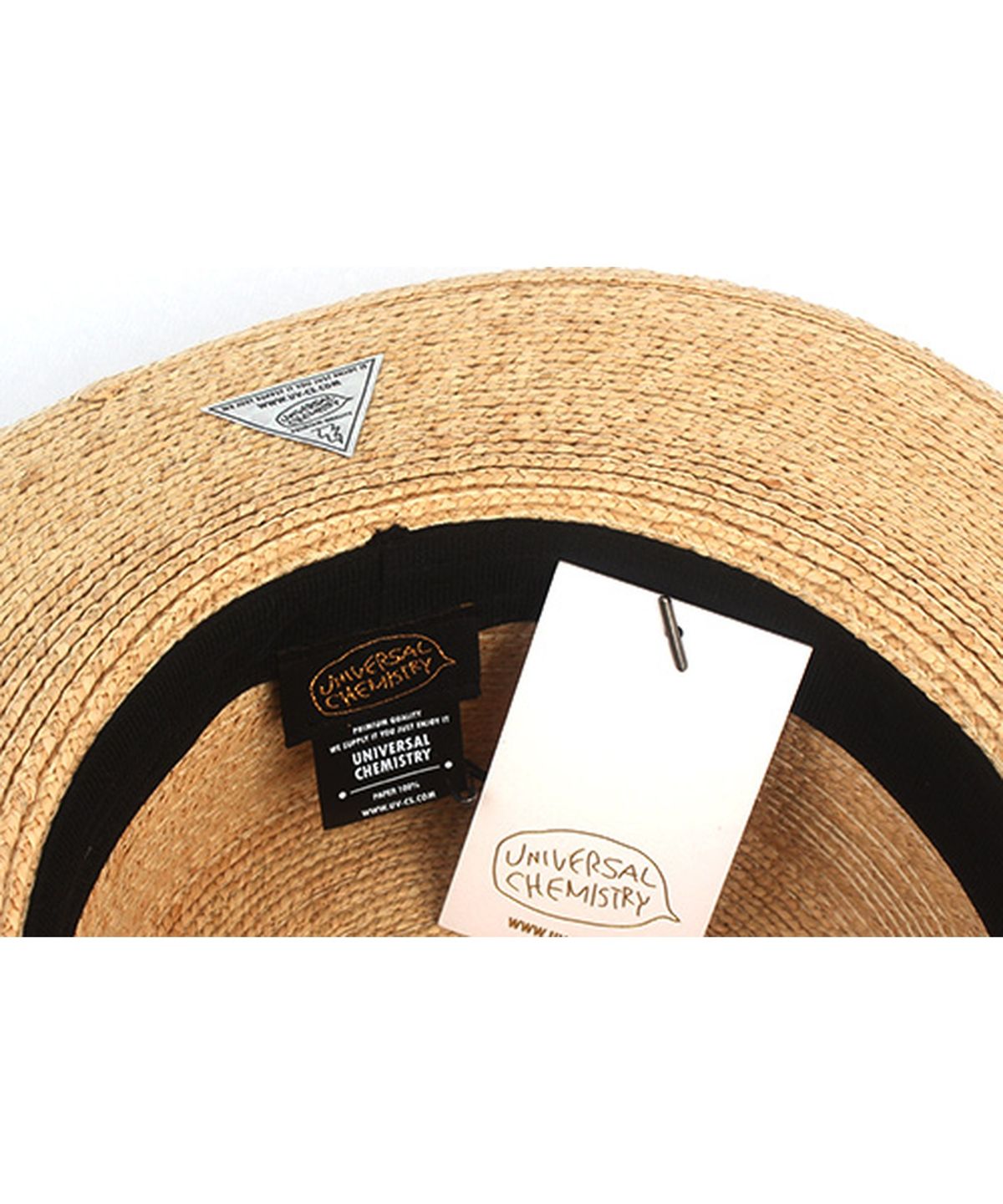 유니버셜 케미스트리(UNIVERSAL CHEMISTRY) Soft Raffia Panama Hat 파나마햇