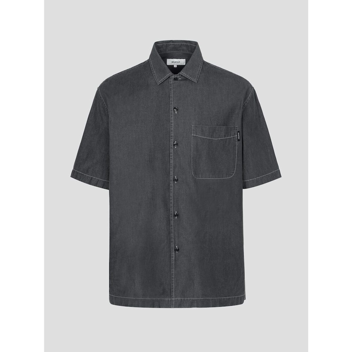 빈폴 멘(BEANPOLE MEN) 아우터형 데님 셔츠  애쉬 (BC5465C854)