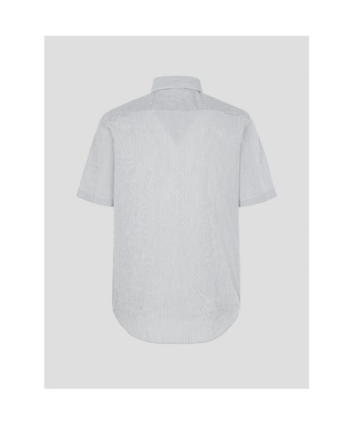 빈폴 멘(BEANPOLE MEN) 강연 시어서커 변형 핀 스트라이프 반소매 셔츠  그레이 (BC5465C433)