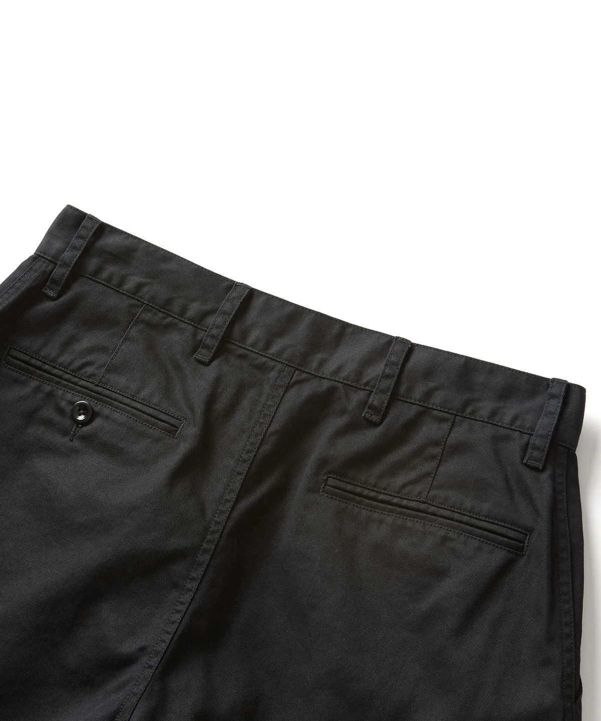 에스파이(ESFAI) 2 TUCK CHINO SHORTS (V.BLACK)