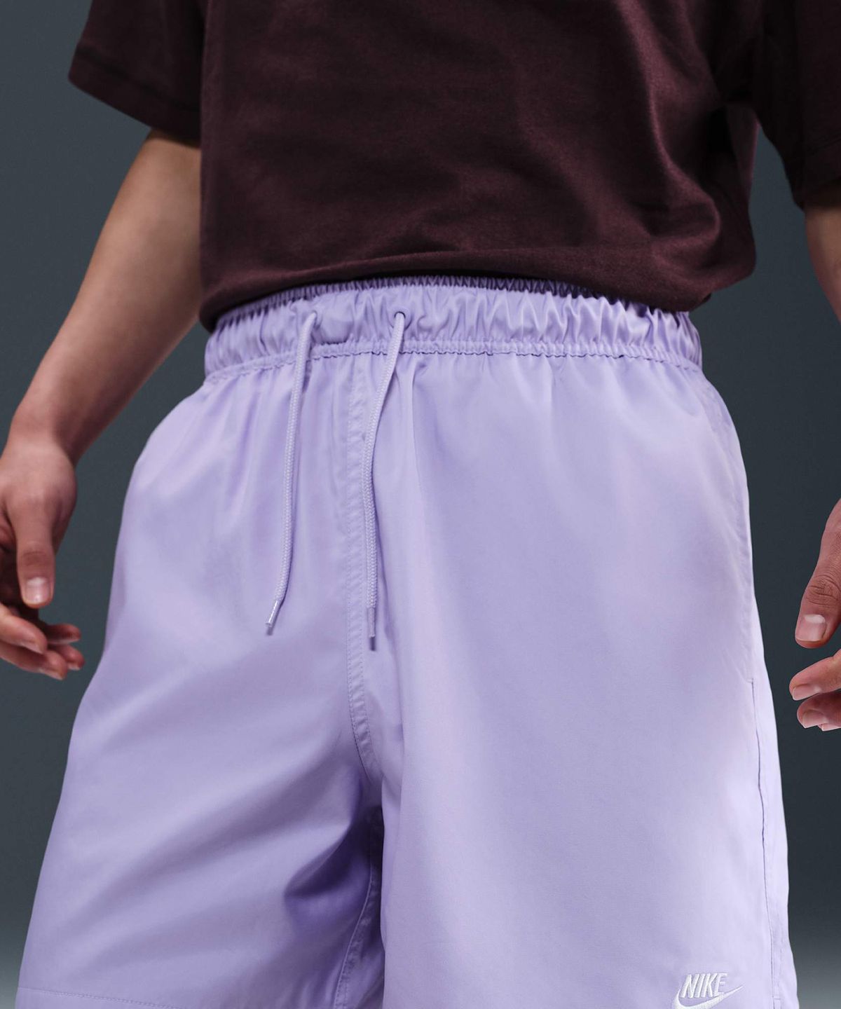 나이키(NIKE) 클럽 우븐 플로우 쇼츠 M - 하이드레인저스:화이트 / FN3308-515