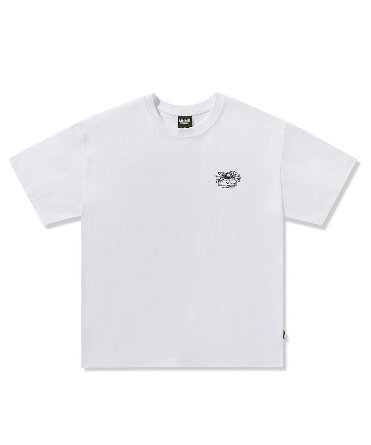 미니멀프로젝트(MINIMALPROJECT) 해피그로우 피그먼트 반팔티셔츠 MST169 [WHITE]