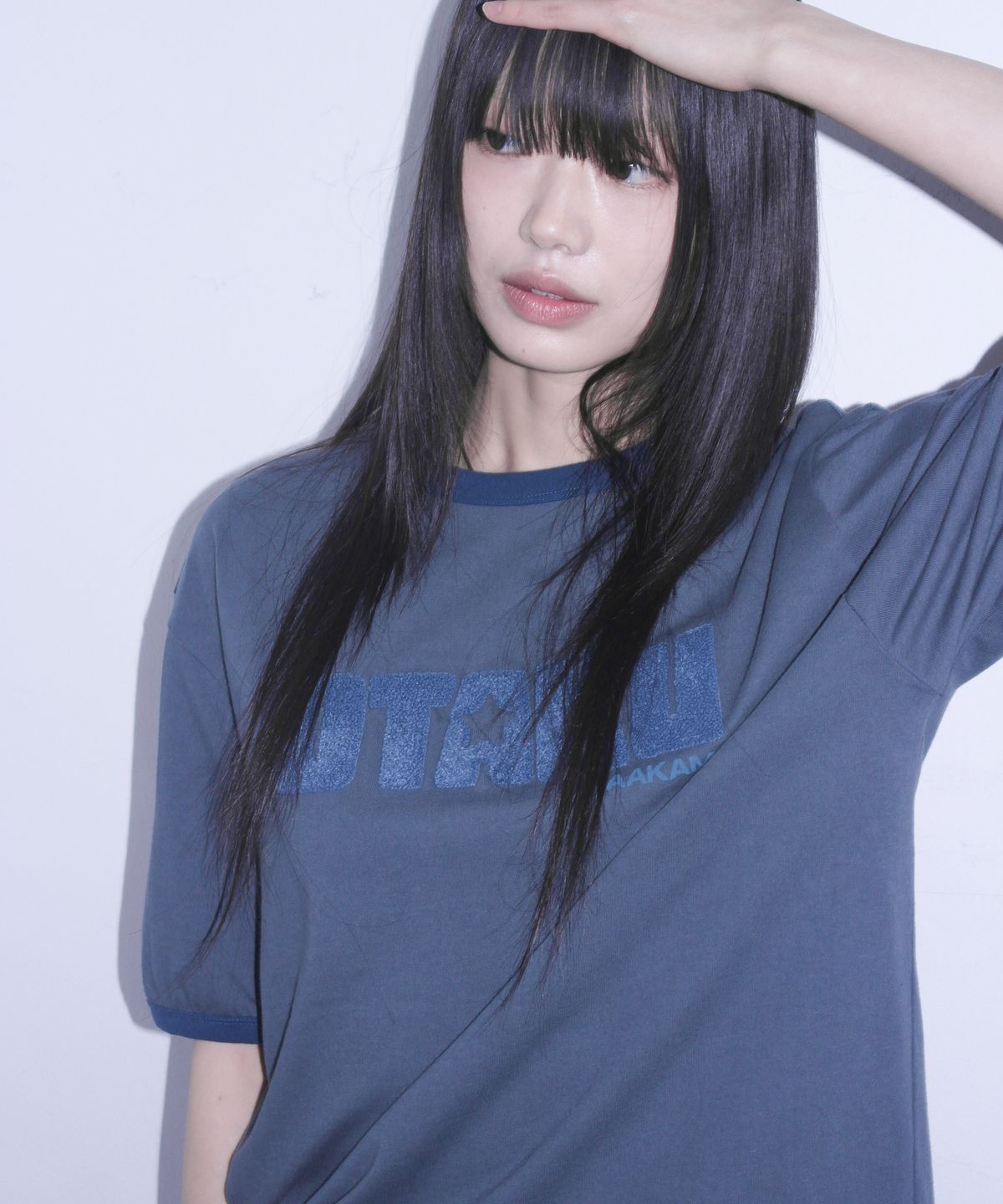 아캄(AAKAM) OTAKU Boucle Ringer Top (Blue Green)