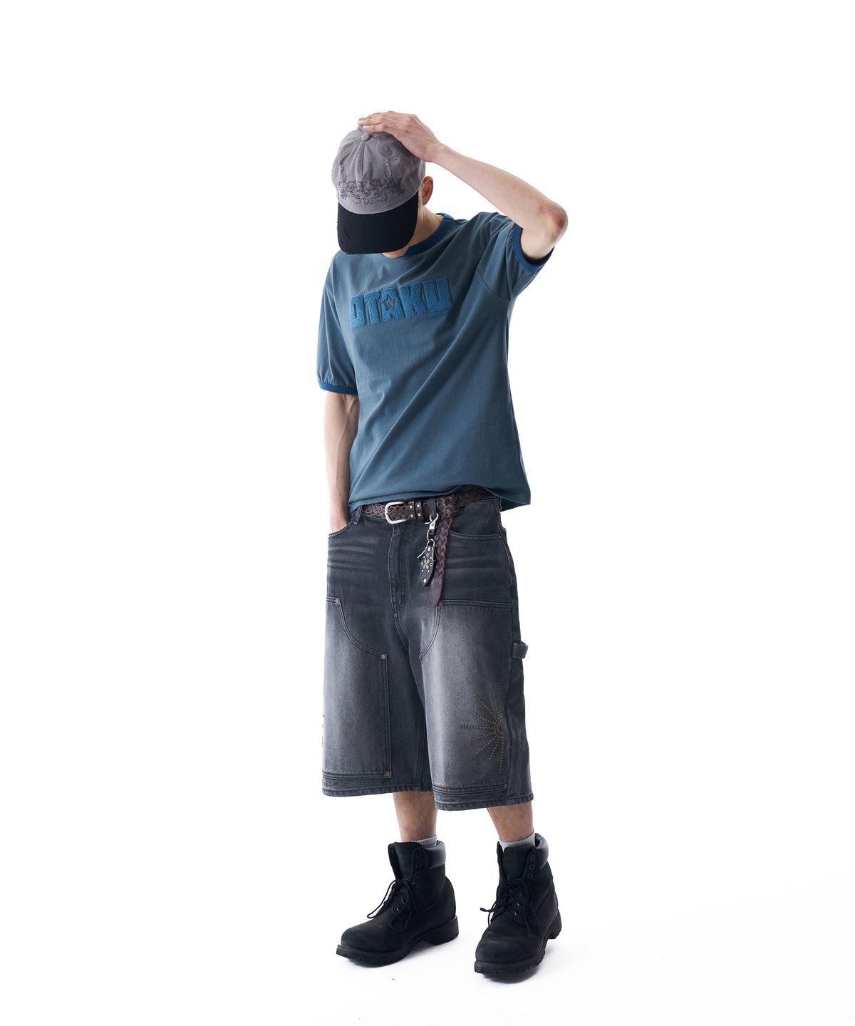 아캄(AAKAM) OTAKU Boucle Ringer Top (Blue Green)