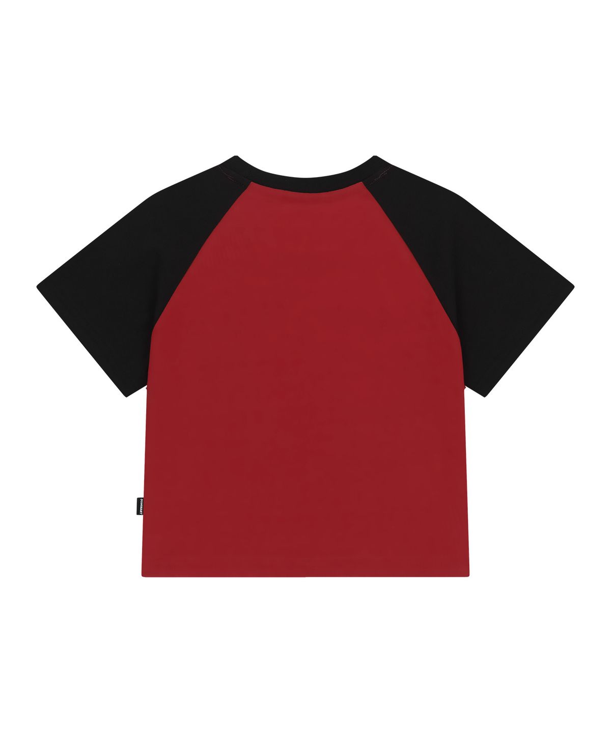 도미넌트(DOMINANT) Bat Raglan Crop T-Shirt (Red)