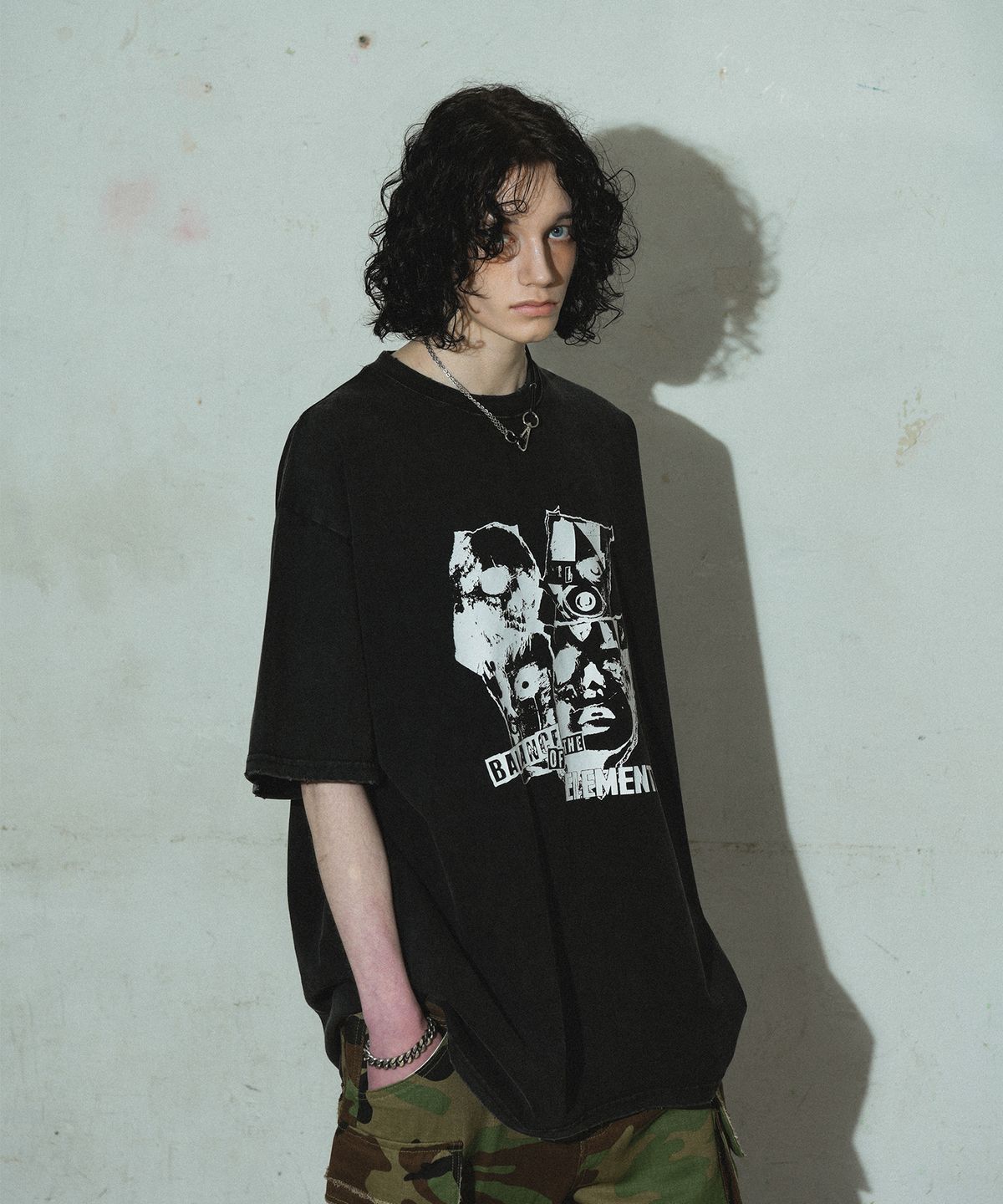 도미넌트(DOMINANT) Vintage Washing T-Shirt (Balance)
