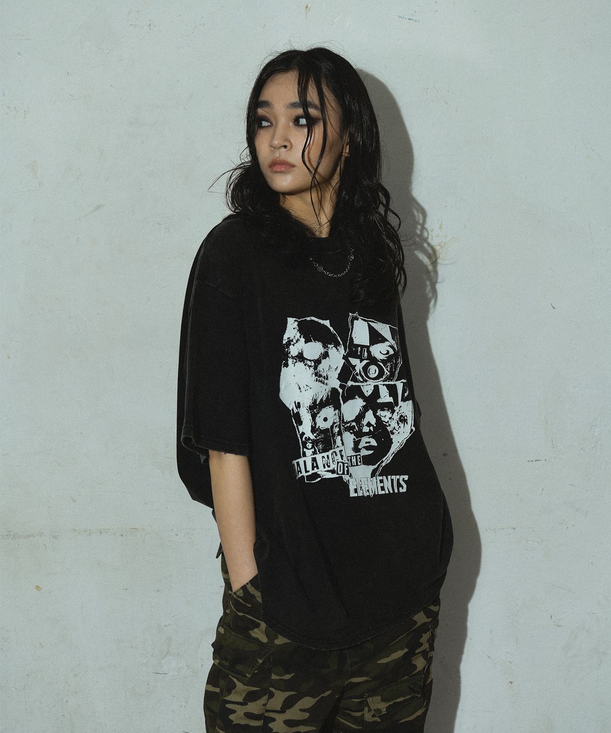 도미넌트(DOMINANT) Vintage Washing T-Shirt (Balance)