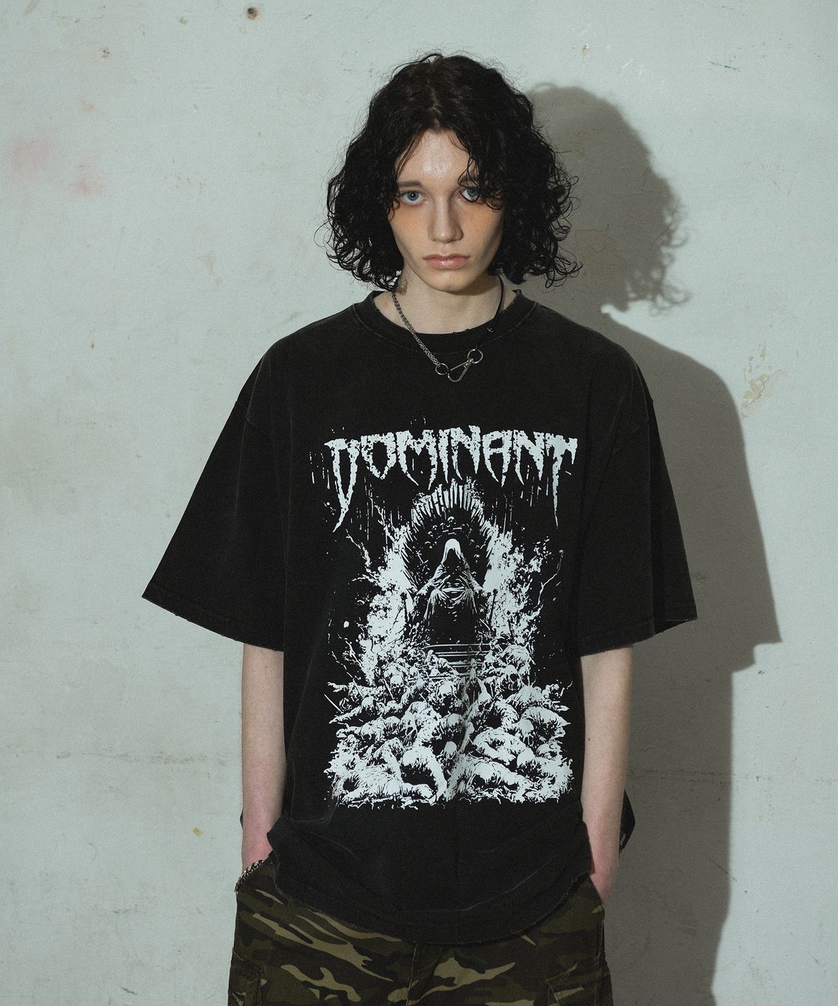 도미넌트(DOMINANT) Vintage Washing T-Shirt (Monarch)