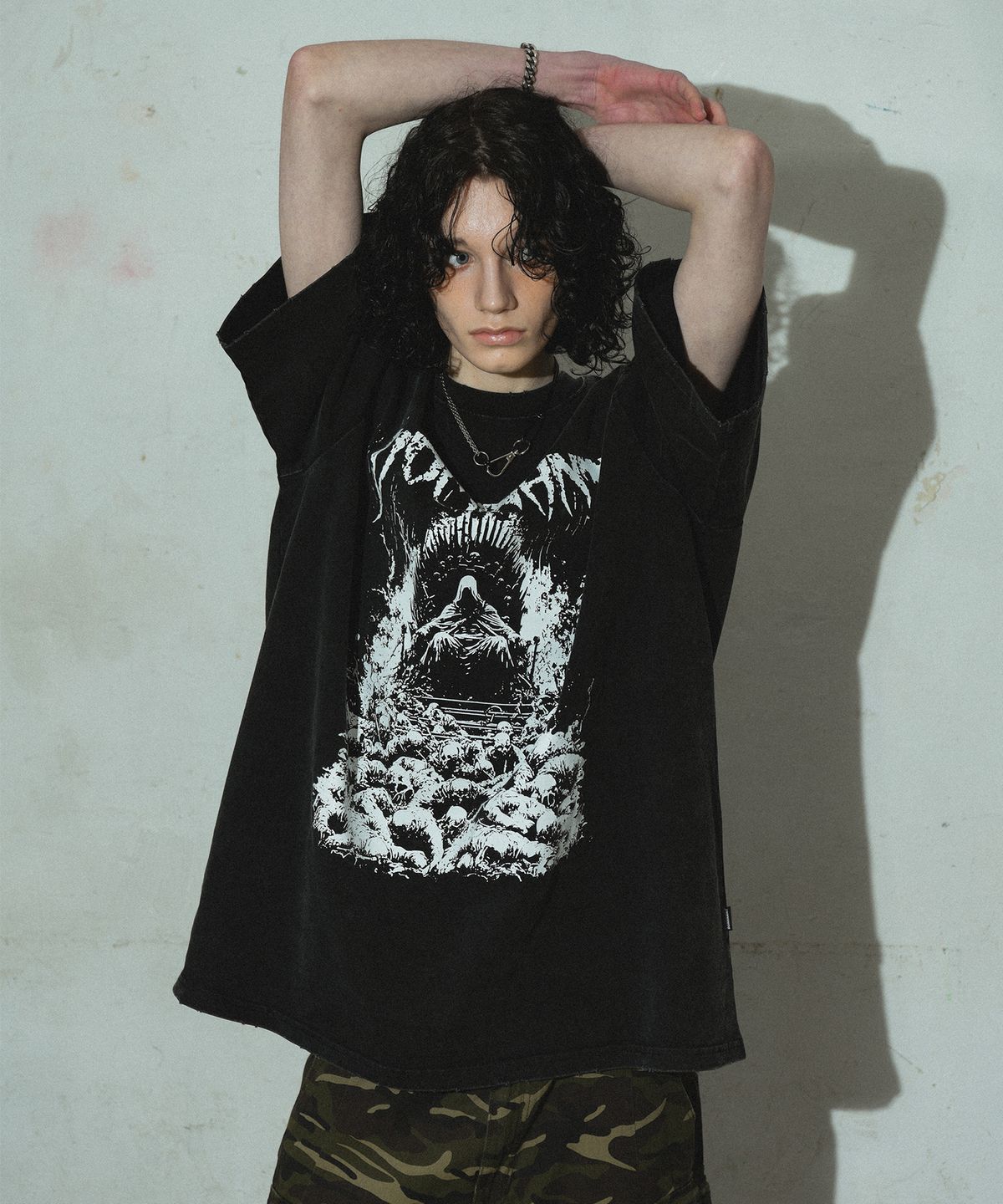 도미넌트(DOMINANT) Vintage Washing T-Shirt (Monarch)