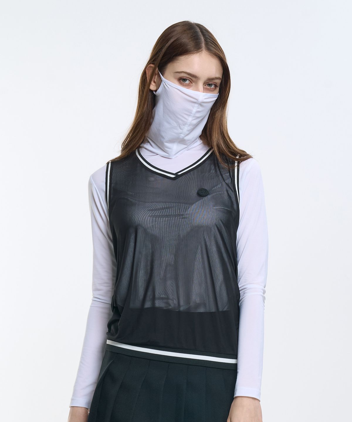 투엘라(2ELA) 썬쉴드 여성 냉감 마스크넥 긴팔 티셔츠 5 Colors