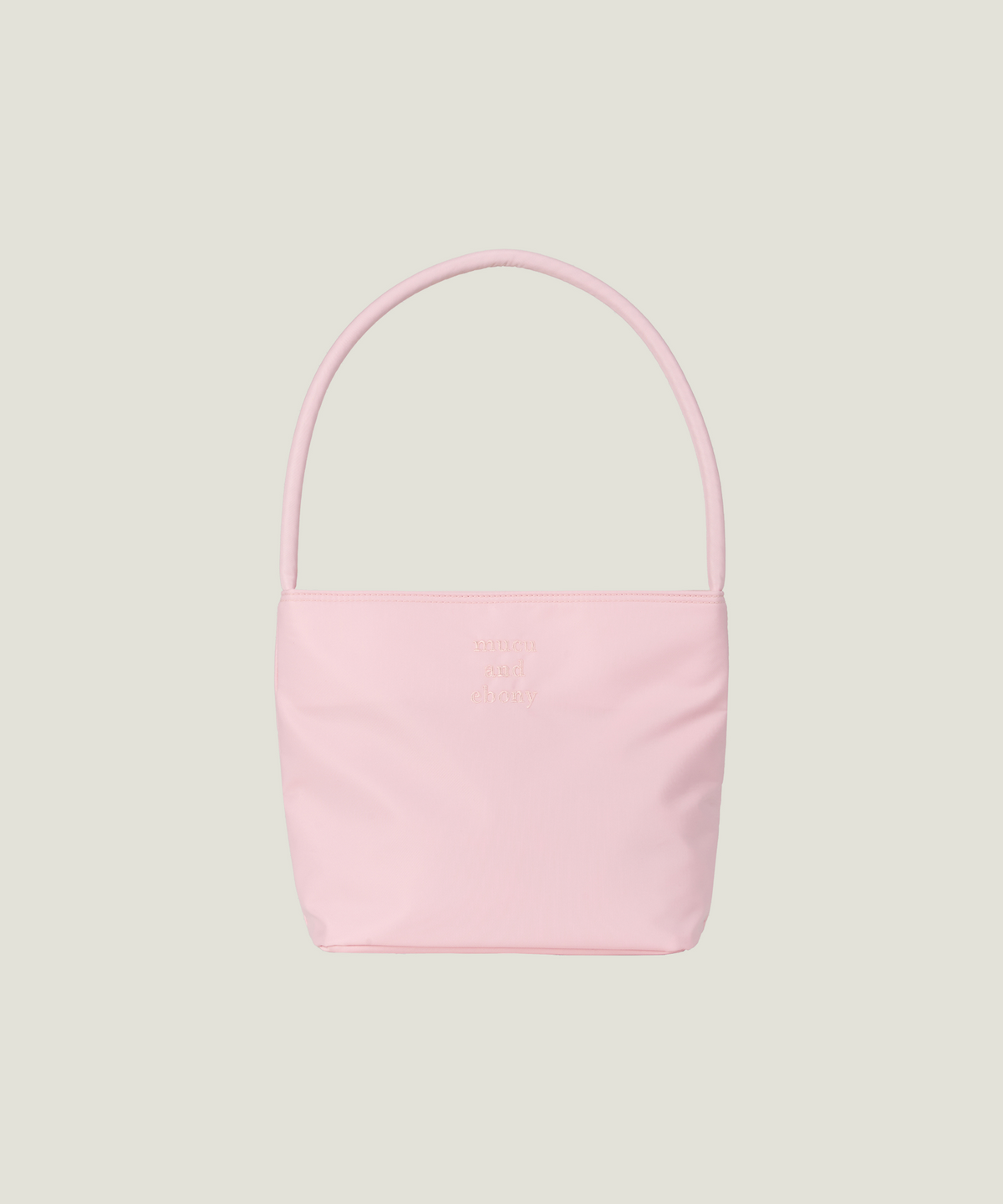 무쿠앤에보니(MUCU AND EBONY) Nearest Bag _ Soft Pink