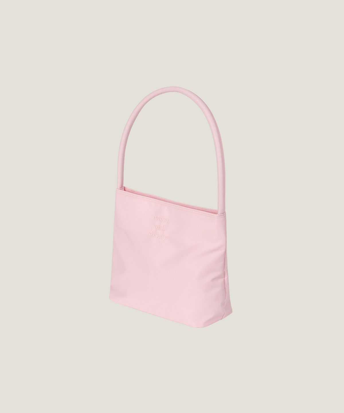 무쿠앤에보니(MUCU AND EBONY) Nearest Bag _ Soft Pink