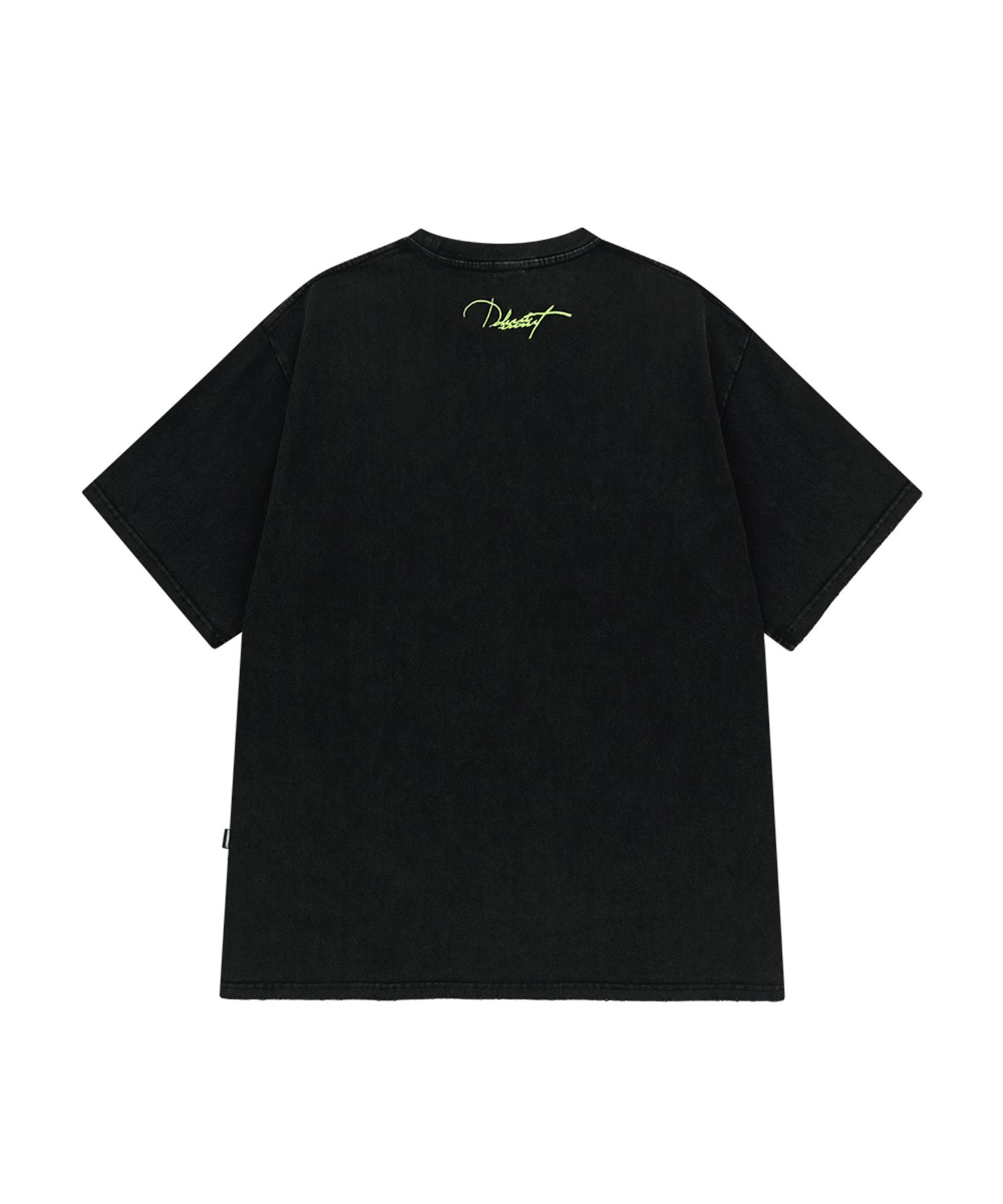 MUSINSA公式 | DOMINANT Vintage Washing T-Shirt (Neon)