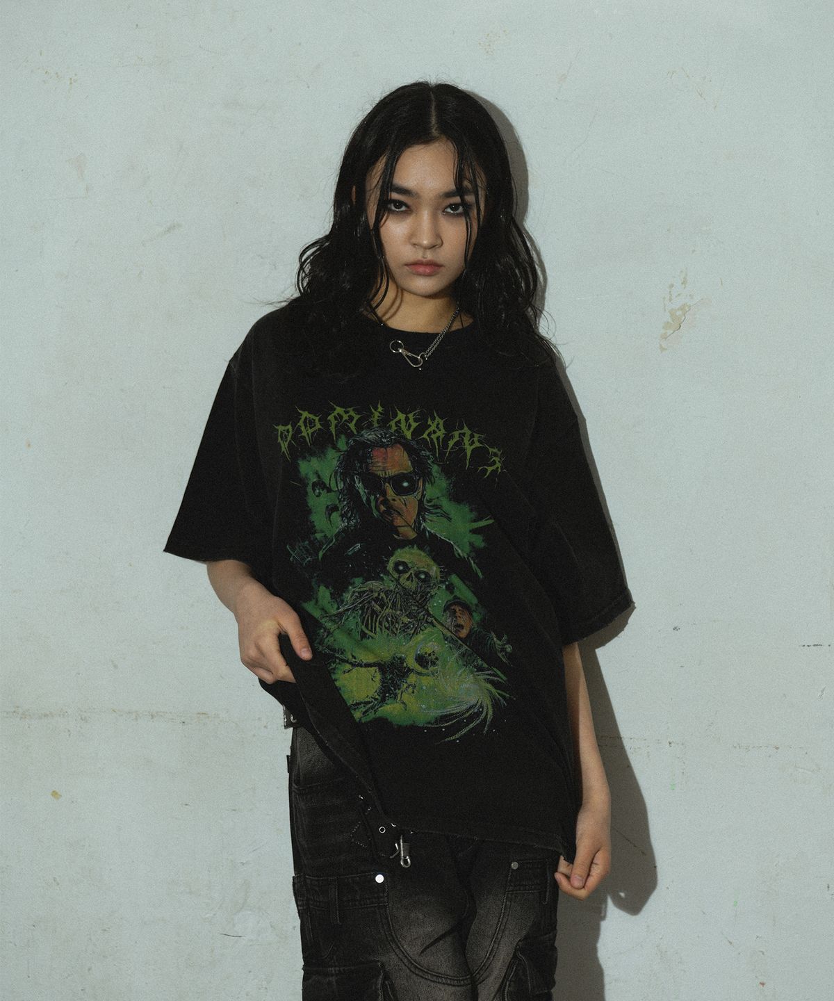 도미넌트(DOMINANT) Vintage Washing T-Shirt (Neon)
