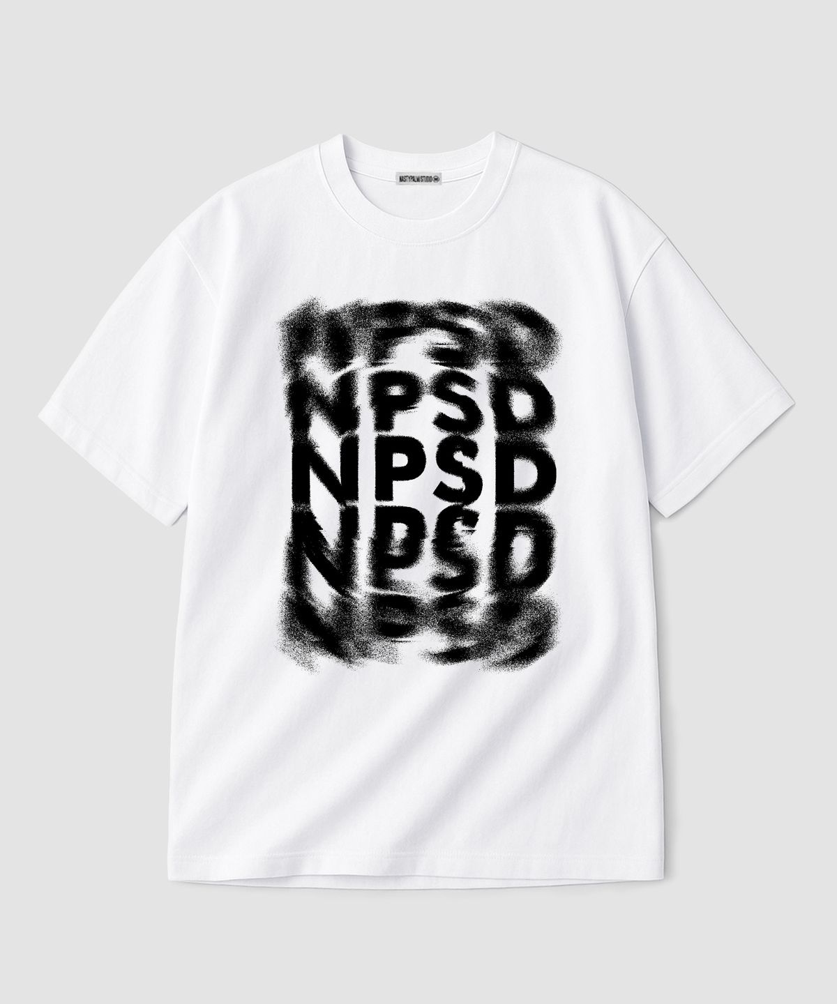 엔피스튜디오(NP STUDIO) NPSD 로고 오버핏 티셔츠 2COLOR