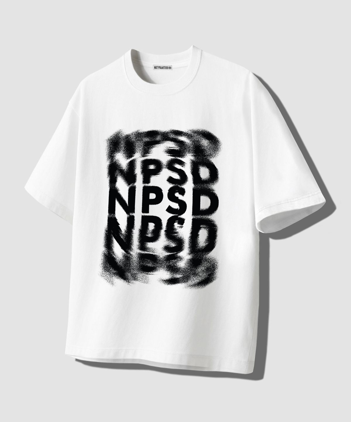 엔피스튜디오(NP STUDIO) NPSD 로고 오버핏 티셔츠 2COLOR