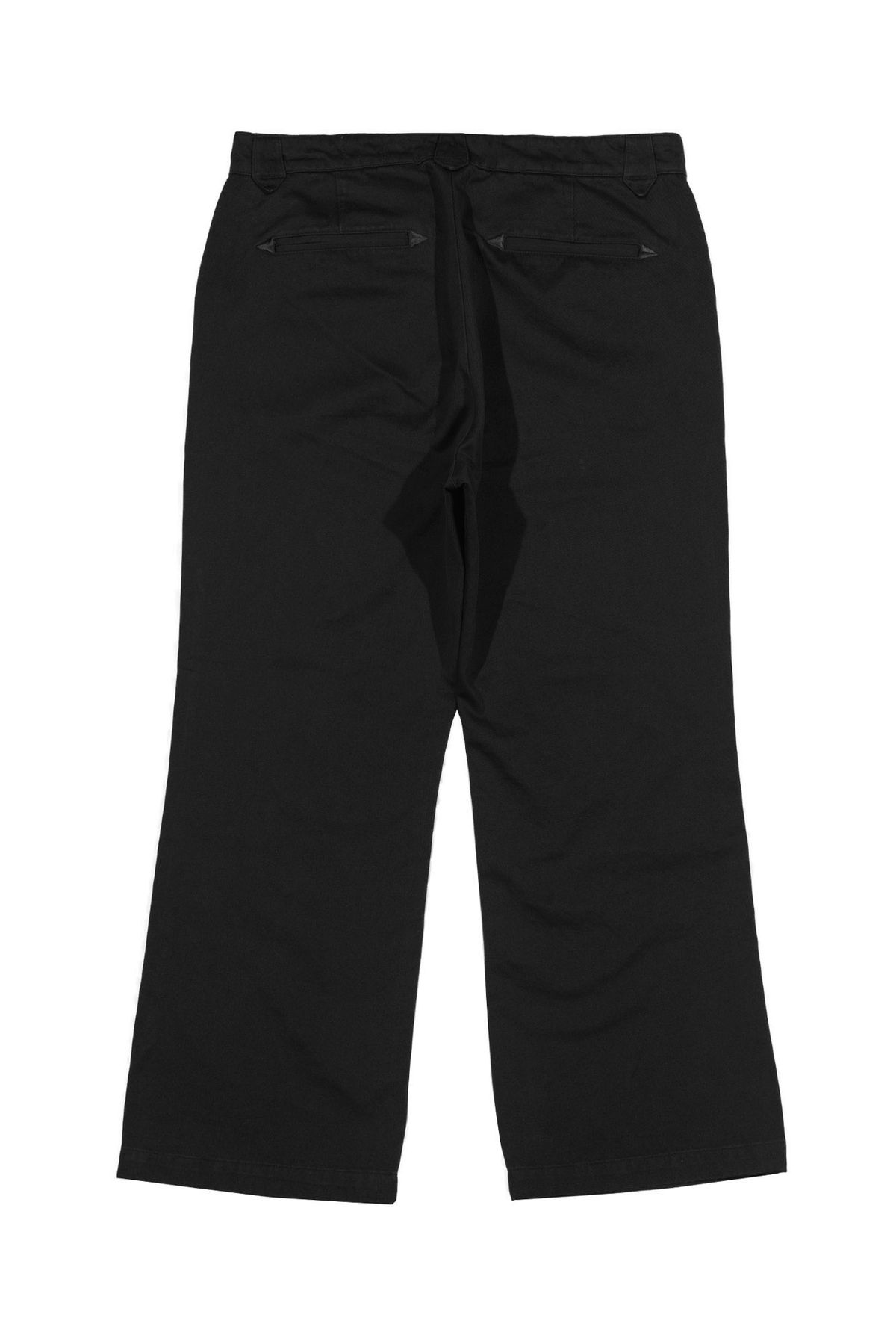 더 긱스(THE GEEKS) Ranch flare chino pants - Black
