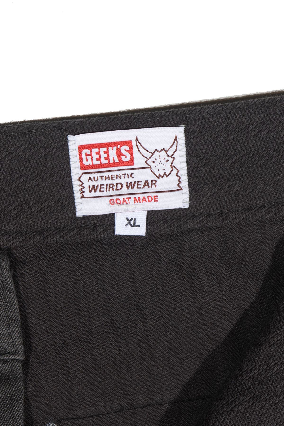 더 긱스(THE GEEKS) Ranch flare chino pants - Charcoal