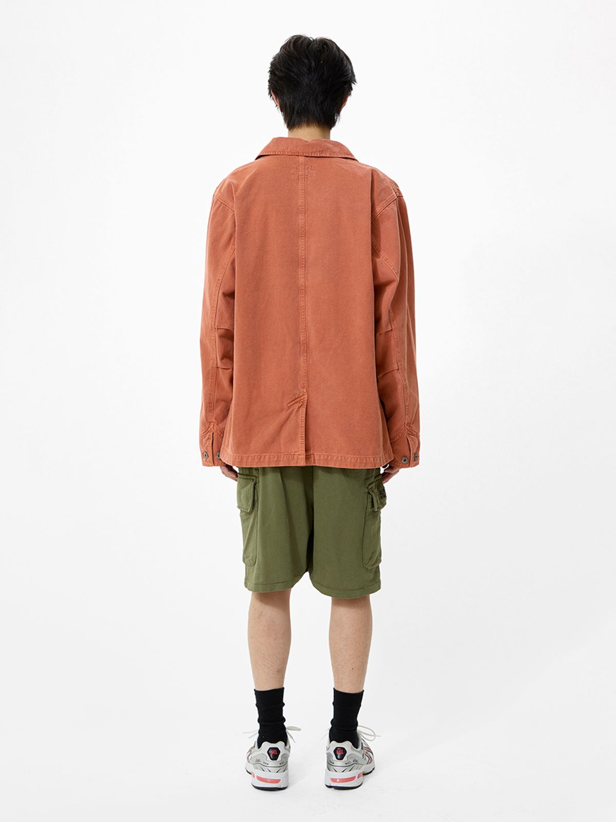 알파 인더스트리(ALPHA INDUSTRIES) 테리 다이드 쇼츠 올리브