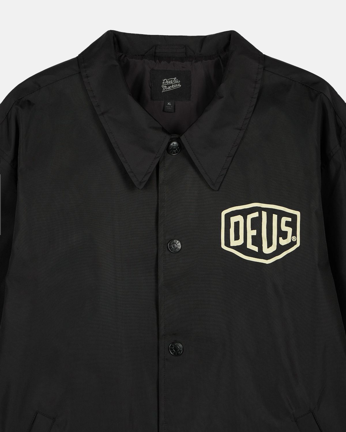 데우스 엑스 마키나(DEUS EX MACHINA) Seoul Coach Jacket_Black