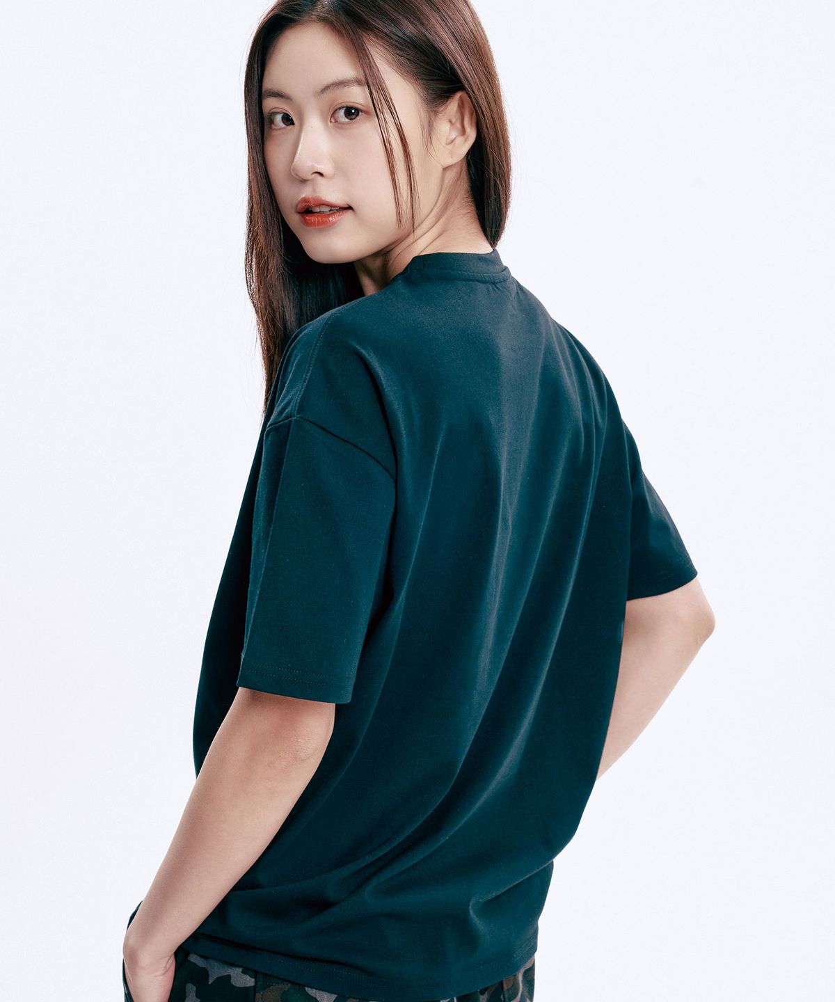 와일드락(WILDROCK) 소프트 하이텐션 오버핏 반팔 티셔츠