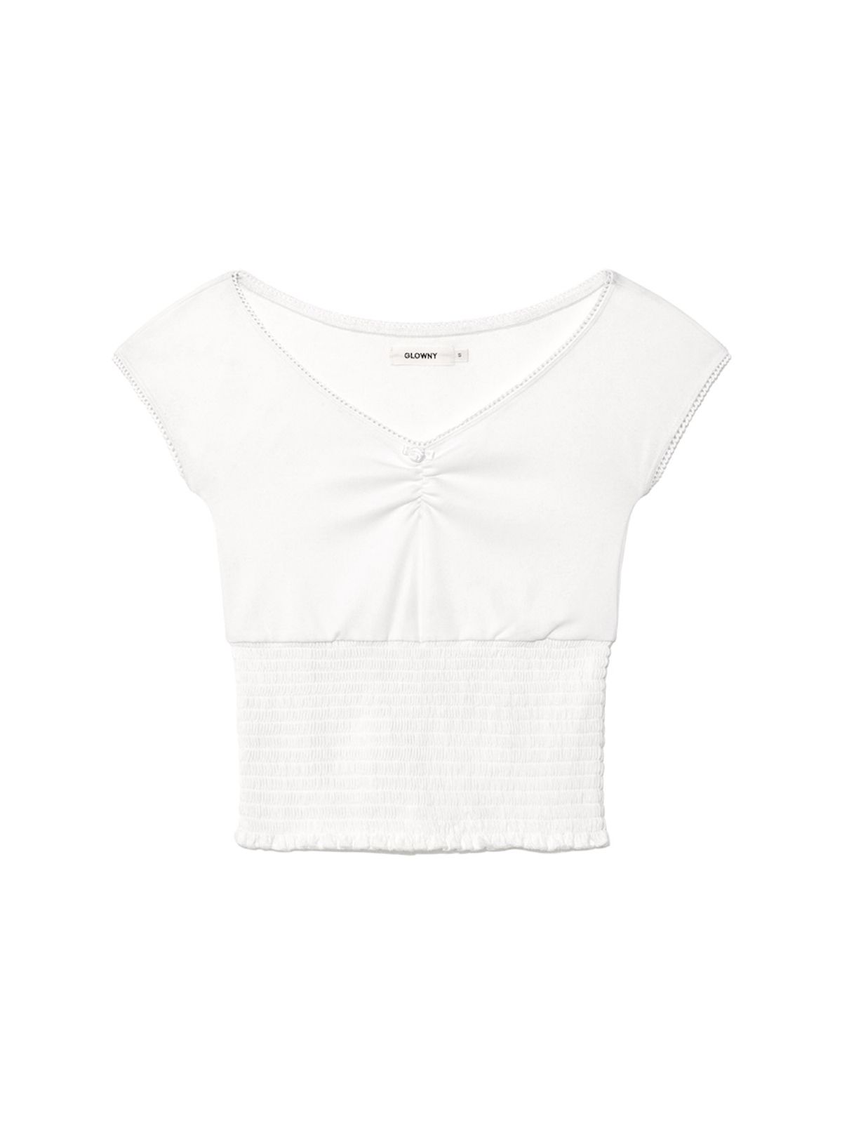 글로니(GLOWNY) PEEKABOO SMOKE TEE (6 Colors)