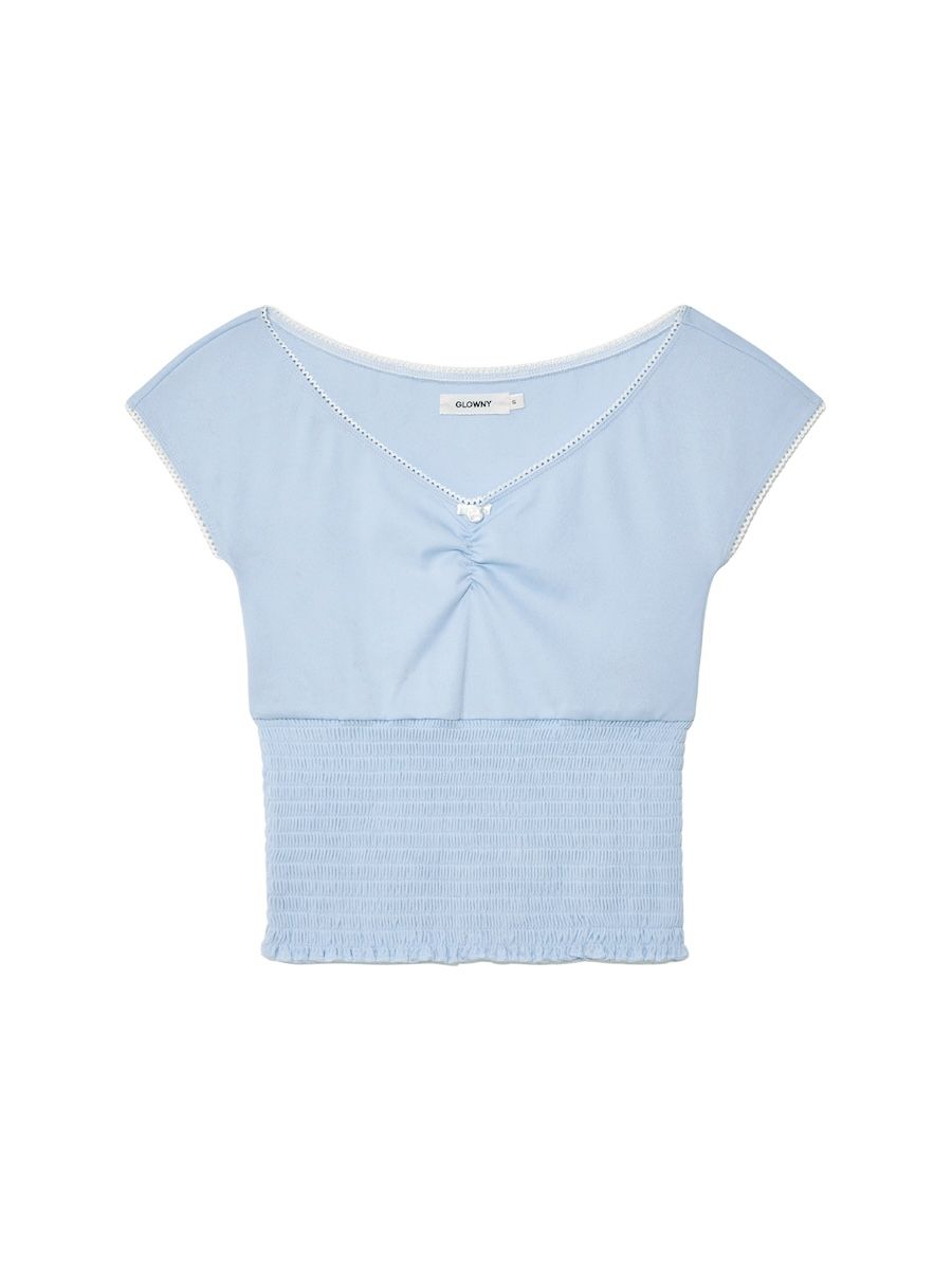 [GLOWNY] PEEKABOO SMOKE TEE ★大人気★ MUSINSA公式 | GLOWNY PEEKABOO SMOKE TEE (6 Colors)