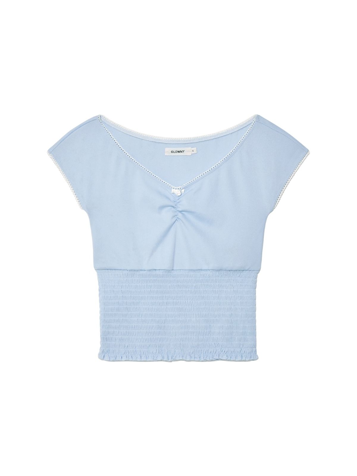 글로니(GLOWNY) PEEKABOO SMOKE TEE (6 Colors)